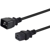 Equip 112130 Kabel De Übertragung Schwarz 1,8 M Iec C20 Iec C19