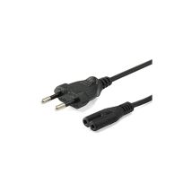 Equip 112161 cable de transmission Black 3 m Plug type c C7 coupler