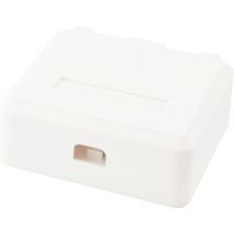 125124 boitier de prise de courant blanc - Equip