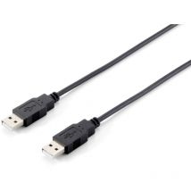 Equip - Cable usb A-prise mâle/ A-prise mâle noir 5,0m (128872)