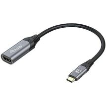Equip 133492 Câble Usb Type-c Vers Hdmi Noir Gris 15 Cm