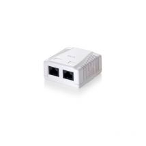 Aufbaumontage Kategorie 6 2 Buchsen rj45
