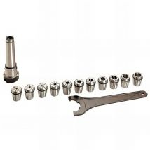 Sidamo - Equipement de fraisage CM3 + 11 pinces de 4 à 20 mm - 20598009
