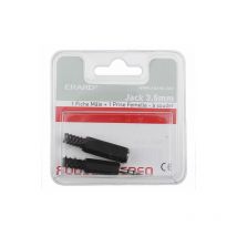 1 fiche jack 3.5mm m + 1 prise jack 3.5mm f - a so - - Erard