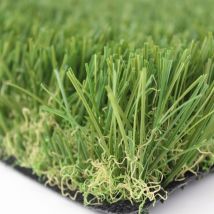 Milo Srl - Erba Sintetica Effetto Reale 50 Mm Prato Artificiale Da Esterno -campione Gratuito / 1 Mt