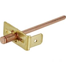 Riv 163 Erdanschluss Steckbreite: 6.3 mm Steckdicke: 0.8 mm 180 ° Unisoliert Metall 1 s - Pb Fastener