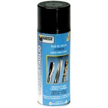 Maurer Schneidöl-Spray 400 ml – Optimiertes Öl für Bohren, Schneiden, Fräsen und Drehen – Effektive Schmierung und Schutz