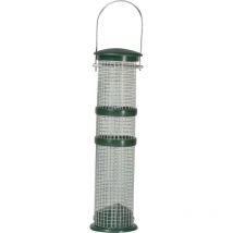 Erdnusssäule Kunststoff groß, grün ø 8,5 Höhe 32,2 cm Vogelfutterspender