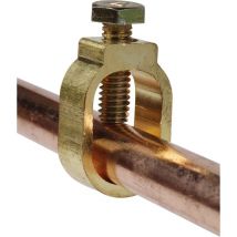 Erdpfahl kupferfarben - 1m - Rund Ø13,7mm 25um