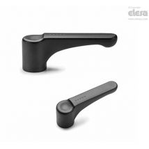 ELESA ERFW Flat lever handles Technopolymer ERFW.44 N-6-C1