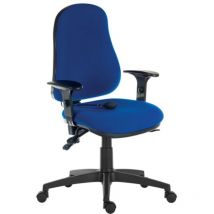 Ergo Comfort Air Chair with Arms Blue