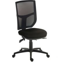 Ergo Comfort Mesh Chair No Arms Bk