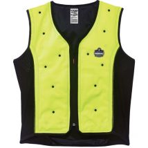 Kühlweste mit Dry-Evaporative Technologie, l, gelb/schwarz - Ergodyne