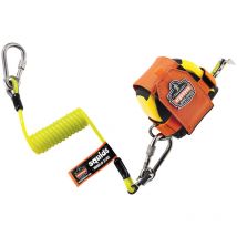 Spiralkabel-Sicherungsriemen - 2,27 kg (5lb) Squids 3130, s, lemon - Ergodyne