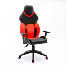 Portimao Fire Sport Kunstleder Verstellbarer Ergonomischer Gaming-stuhl
