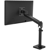 Ergotron - Bras pour écran nx Noir – Support de bureau pour écrans jusqu'à env. 34' bzw, jusqu'à 8 kg, hauteur réglable manuellement de 19,9 à 44,7
