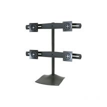 Ergotron - ds Series DS100 Quad Monitor Desk Stand 61 cm (24') Negro Escritorio