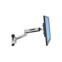 ERGOTRON Ergotron LX Sit-Stand Wall Mount LCD Arm - 106,7 cm (42) - 75 x 75 mm - 200 x 100 mm - -75 - 75° - 360° - Acier inoxydable (45-353-026)