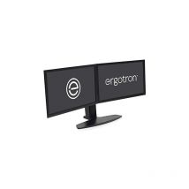 Ergotron - Neo Flex Dual Support élévateur pour moniteur 62,2 cm (24,5') Noir Bureau