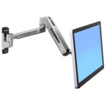 Lx hd Sit-Stand 116,8 cm (46') Argento Parete - Ergotron