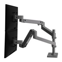 Ergotron Lx Series 45-690-293 Supporti A Parete Per Tv 68,6 Cm 27 Pollici Scrivania Grigio Scuro