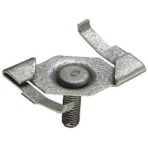 Erico – 171900 – Klammer für T-Raster 24 mm – Gewinde M6 – Federstahl – Oberflächenschutz
