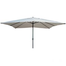 Erik' Parasol de Jardin Mt 3 x 3 - Ecru