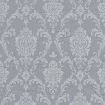 Prime Time 643610 Vliestapete Barock 0.53 x 10.05 m Grau Wohnzimmer Schlafzimmer Flur Küche Esszimmer Badezimmer Bad Arbeitszimmer Büro Diele