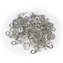 100 pezzi capicorda ad occhiello non isolati professionali per vite M3 e cavo di sezione 1,5 ÷ 2,5 mm2 realizzati secondo la norma din 46234. - Erko