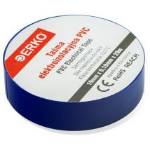 Nastro Isolante elettrico blu 19 mm x 20 m i 8 Pezzi i pvc Per isolare i Riparare e legare i naastro adesivo i Per tensioni fino a 6 kv i elettrici