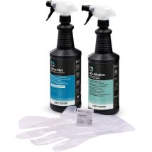 Kit Pulizia Climatizzatori, Include Clima-net 1l Per Pulizia Unità Interna E Filtri, Bio Alkaline 1l Detergente Alcalino Con Tensioattivi 