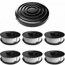 Gartenteile - Ersatz Fadenspulen Mähspulen mit Haube Spulendeckel passend für aldi Gardenline glr glt Rasentrimmer sowie Einhell Top Craft King