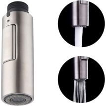 Universelles Ersatz-düsenspray Für Küchenarmaturen Mit Abnehmbarem Wasserhahnkopf, G1/2, Gebürsteter Sus304-edelstahl, Modell Pfs200-bs