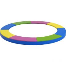 Trampolin Randabdeckung Ø305 cm breit, Reißfest UV-resistent Federabdeckung, Wasserdicht, Trampolinzubehör Randschutz Sicherheitsnetz Ersatzteile für