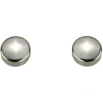 Ersatzabdeckkappen für WC-Befestigung / chrom Zubehör für Badkeramik