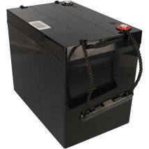 Ersatzakku f. Invacare G24 2x Bleiakku 12LC-75 M6 12V 75Ah zyklenfest QB