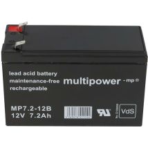 Multipower - Ersatzakku Für Belkin Omniguard F6c230-rkm-2u Markenakku Mit Vds Mp 12v 7,2ah