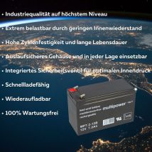 Ersatzakku Für Belkin Superior F6h650deunv 220v Markenakku Vds Mp 12v 7,2ah 6,3mm