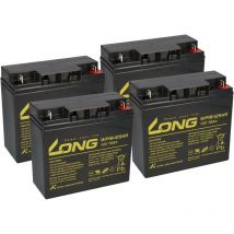 Ersatzakku kompatibel für apc - Dell usv Modelle RBC55 Kung Long