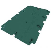 Ersatzblatt für 3 -Seerer -Garten im Wasser -Repellent Polyester 200x112x1h cm rocken - Green - Green
