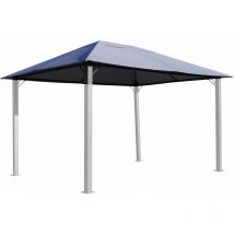 Quick-star - Ersatzdach für Pavillon Paris 3x4m Pavillondach Platingrau