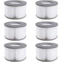 Ersatzfilter für mspa 6 Stück Whirlpool zubehör für mspa FD2089