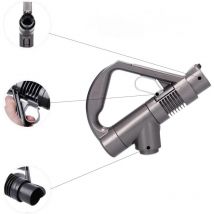 Ersatzgriff für Dyson Staubsauger DC19, DC23, DC26, DC29, DC32, DC36, DC37 (Grau/Titan)