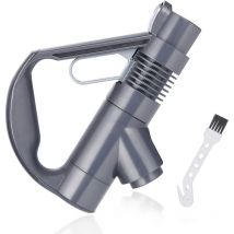 Staubsauger-Ersatzgriff, Griff kompatibel mit Dyson DC19 DC23 DC26 DC29 DC32 DC36 DC37 Staubsauger-Zubehör-Ersatzgriff (grau) npterbl