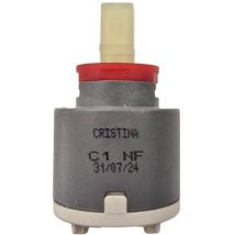 Ersatzkartusche Durchmesser 35 mm mit Justierung Cristina Rubinetterie CRICR24272Q00 Kartuche