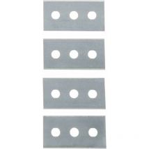 Ersatzklingen 4 Stück für Keramikkochfeldschaber