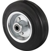 Ersatzrad D.160mm Trgf.135kg Vg Schwarz Achs-d.20mm Nabenl.59mm Promat