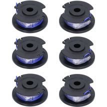 Ersatzspule Für Ryobi 18v/24v/40v Freischneider – 6 Stück, 1,65 Mm Nylonfaden, Abs
