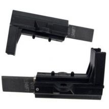 Ersatzteil - 2er Set Motorkohlen und Halterung - - ariston hotpoint, indesit, scholtes, whirlpool