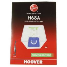 Ersatzteil - 4er Pack Staubsaugerbeutel H68 - - hoover
